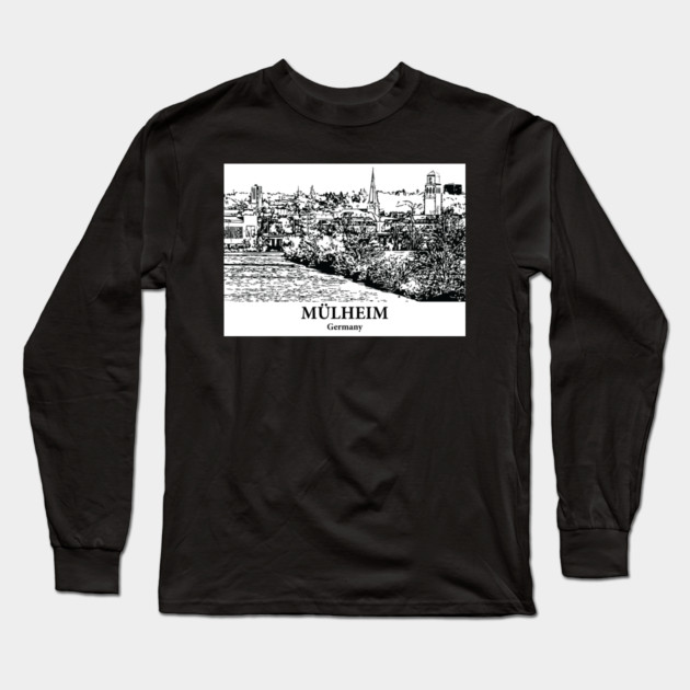 Mülheim - Germany Long Sleeve T-Shirt by Lakeric