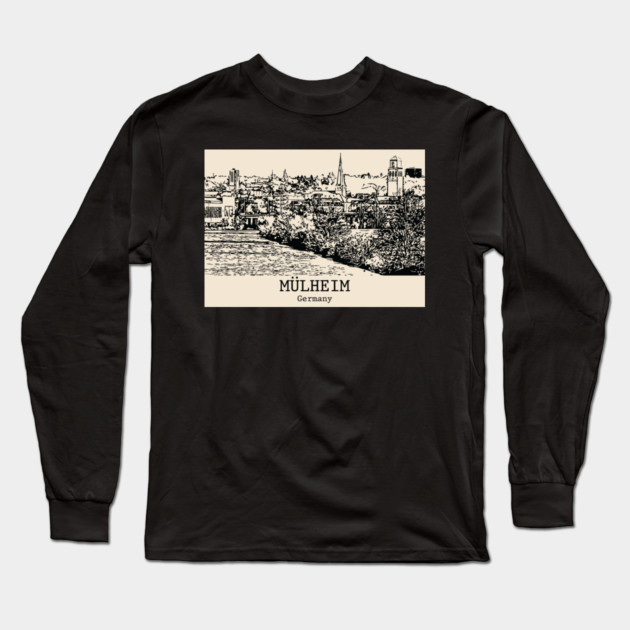 Mülheim - Germany Long Sleeve T-Shirt by Lakeric