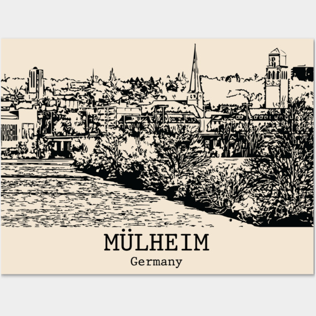 Mülheim - Germany Wall Art by Lakeric