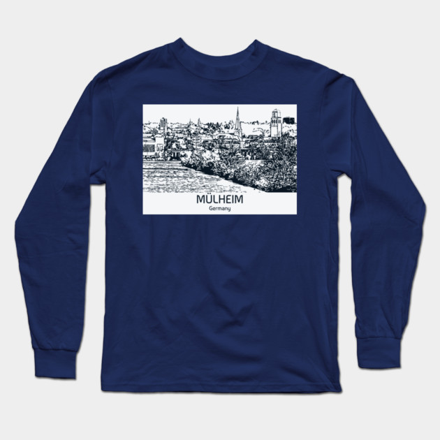 Mülheim - Germany Long Sleeve T-Shirt by Lakeric