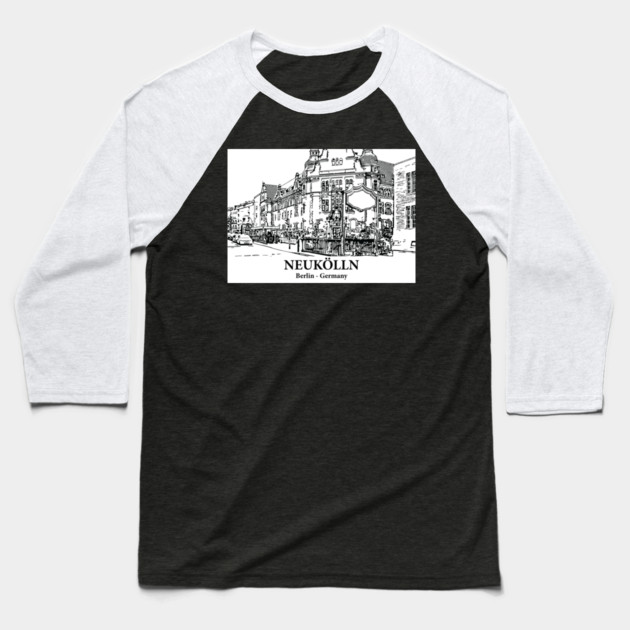 Neukölln - Germany Baseball T-Shirt by Lakeric