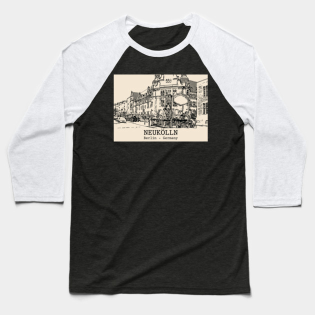 Neukölln - Germany Baseball T-Shirt by Lakeric