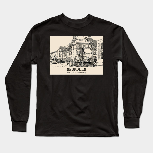 Neukölln - Germany Long Sleeve T-Shirt by Lakeric