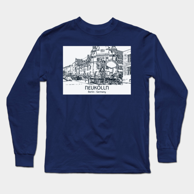Neukölln - Germany Long Sleeve T-Shirt by Lakeric