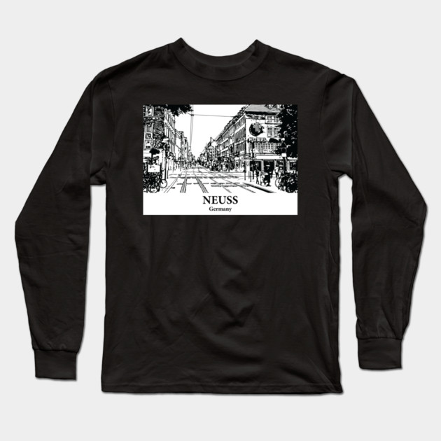 Neuss - Germany Long Sleeve T-Shirt by Lakeric