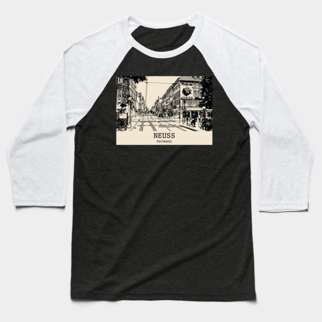Neuss - Germany Baseball T-Shirt by Lakeric