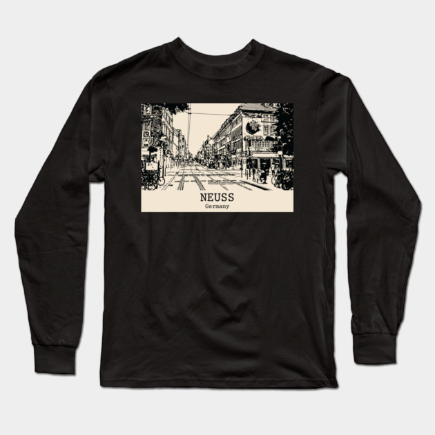 Neuss - Germany Long Sleeve T-Shirt by Lakeric