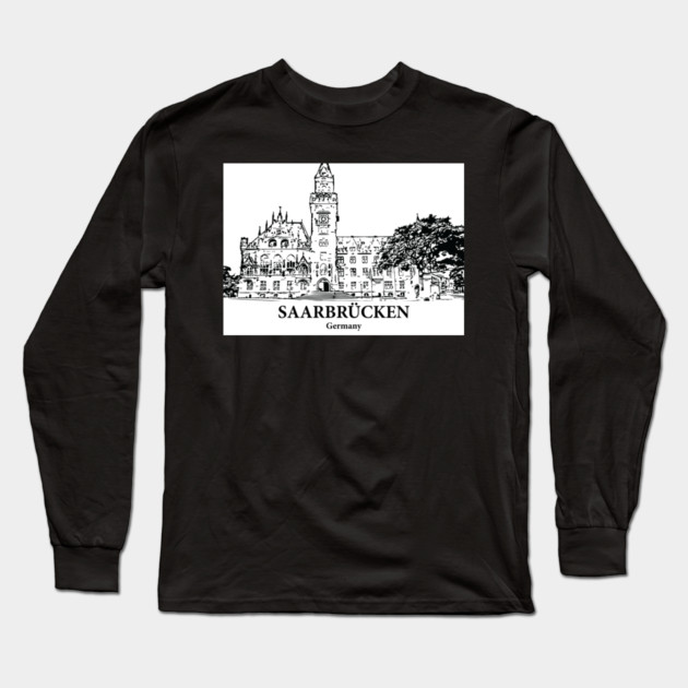 Saarbrücken - Germany Long Sleeve T-Shirt by Lakeric