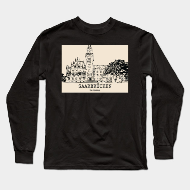 Saarbrücken - Germany Long Sleeve T-Shirt by Lakeric