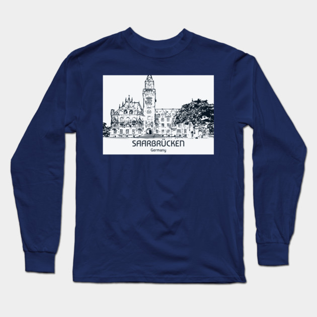 Saarbrücken - Germany Long Sleeve T-Shirt by Lakeric