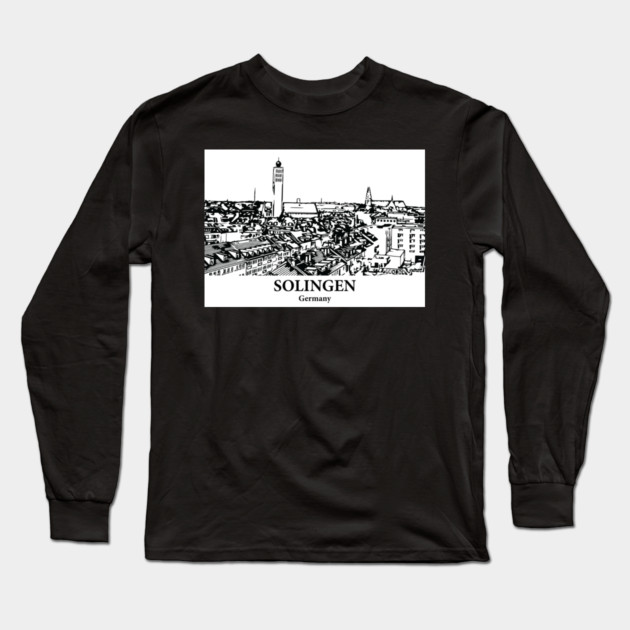 Solingen - Germany Long Sleeve T-Shirt by Lakeric