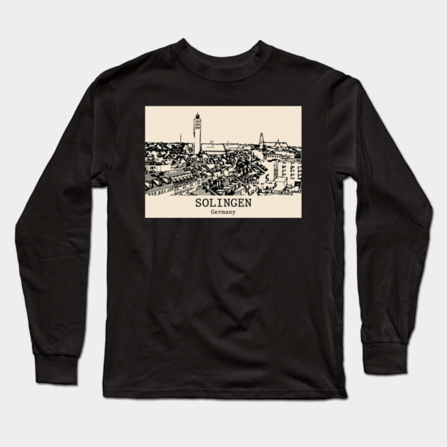 Solingen - Germany Long Sleeve T-Shirt by Lakeric