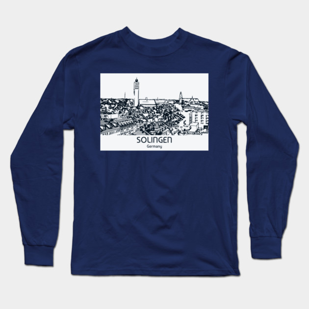 Solingen - Germany Long Sleeve T-Shirt by Lakeric