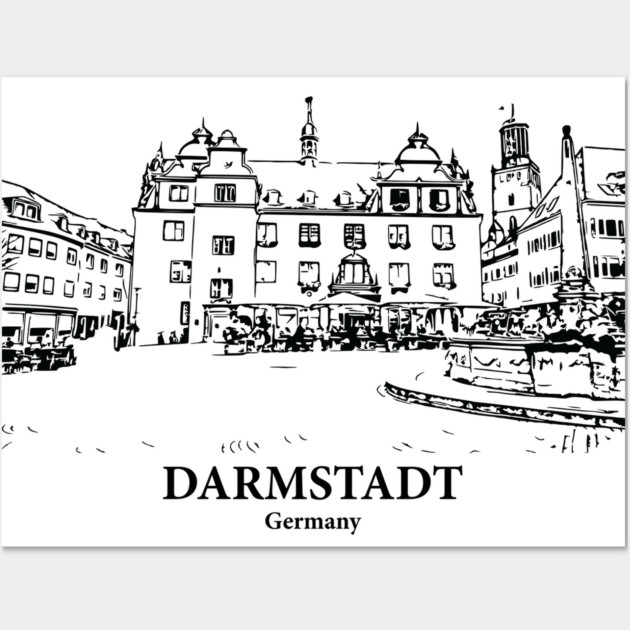 Darmstadt - Germany Wall Art by Lakeric