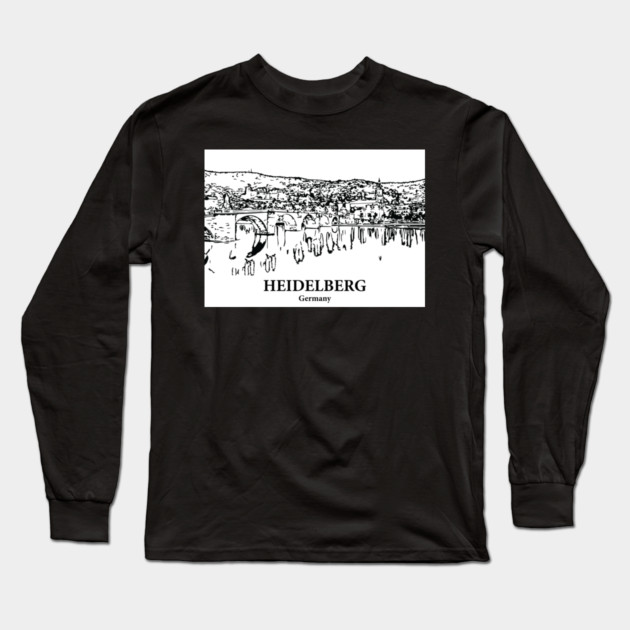 Heidelberg - Germany Long Sleeve T-Shirt by Lakeric