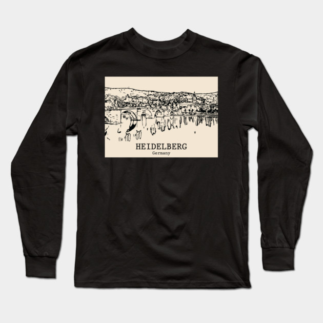 Heidelberg - Germany Long Sleeve T-Shirt by Lakeric