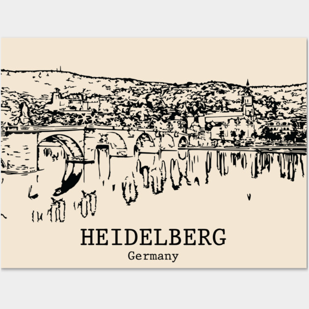 Heidelberg - Germany Wall Art by Lakeric