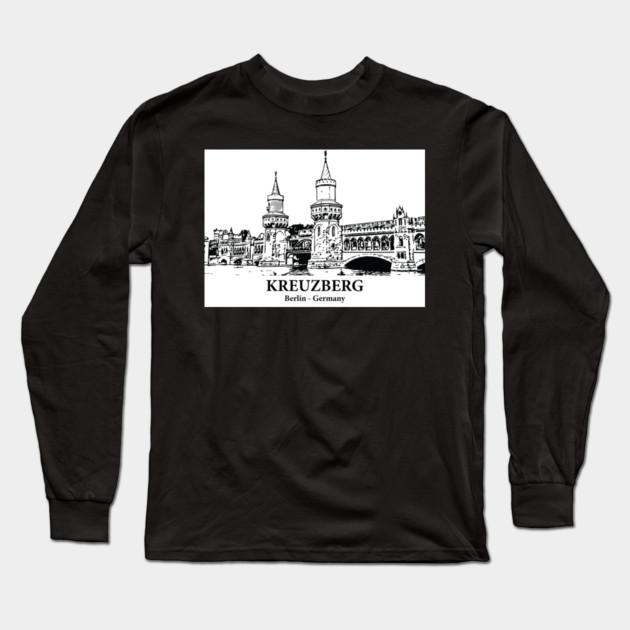 Kreuzberg - Germany Long Sleeve T-Shirt by Lakeric
