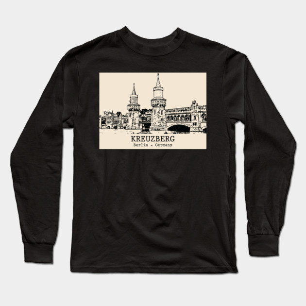 Kreuzberg - Germany Long Sleeve T-Shirt by Lakeric