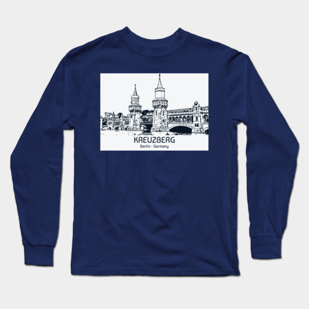 Kreuzberg - Germany Long Sleeve T-Shirt by Lakeric
