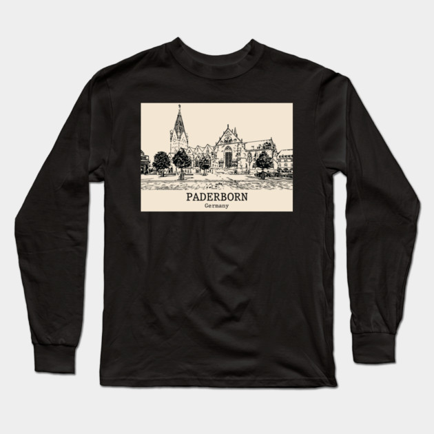 Paderborn - Germany Long Sleeve T-Shirt by Lakeric