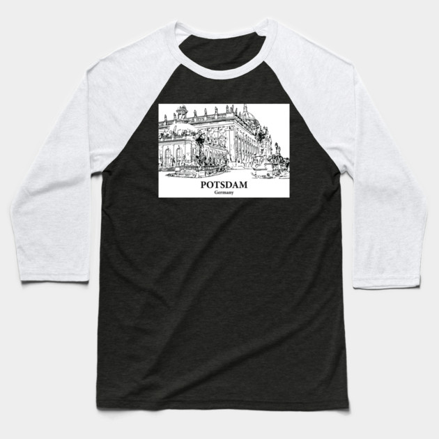 Potsdam - Germany Baseball T-Shirt by Lakeric