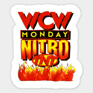 WCW Monday Nitro - TNT Wrestling Sticker