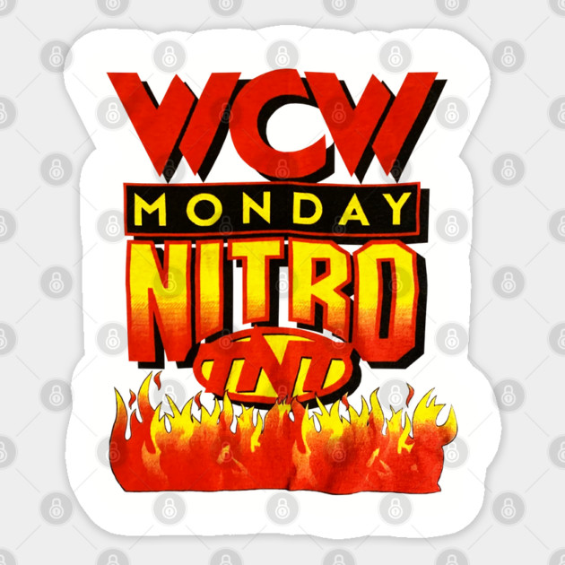 WCW Monday Nitro - TNT Wrestling Sticker by nicklower