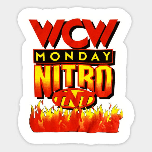 WCW Monday Nitro - TNT Wrestling Magnet by nicklower