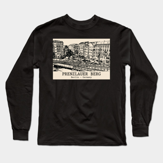 Prenzlauer Berg - Germany Long Sleeve T-Shirt by Lakeric