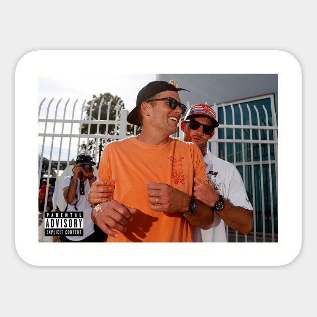 Brady Drunk - Tampa Bay Bucs - Super Bowl Parade Magnet by nicklower