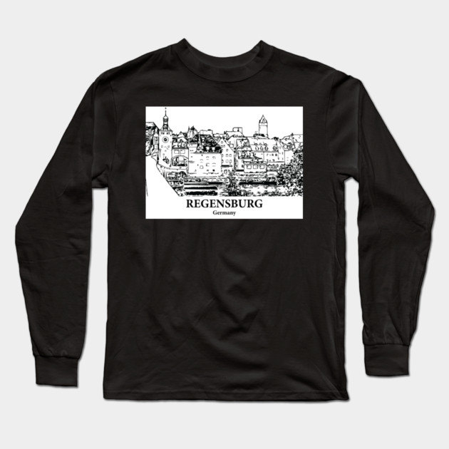 Regensburg - Germany Long Sleeve T-Shirt by Lakeric