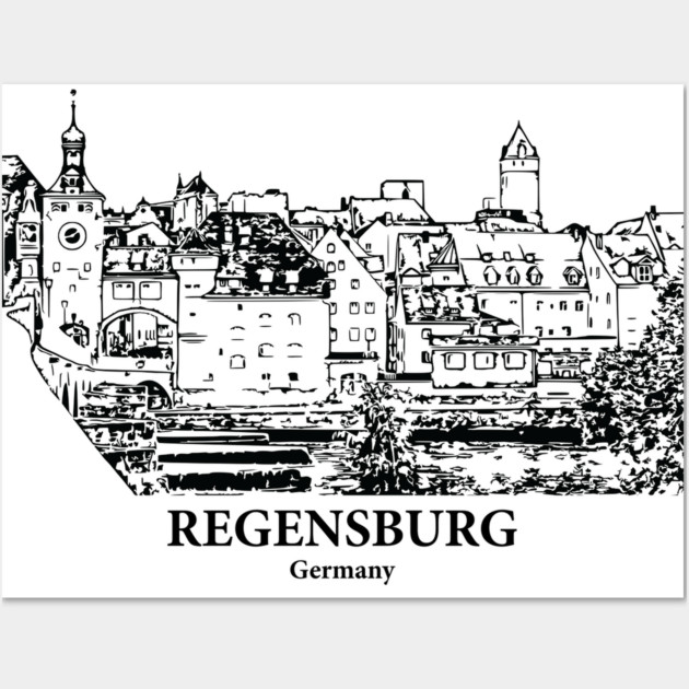 Regensburg - Germany Wall Art by Lakeric