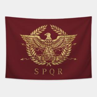 Roman Empire Emblem V01 Tapestry