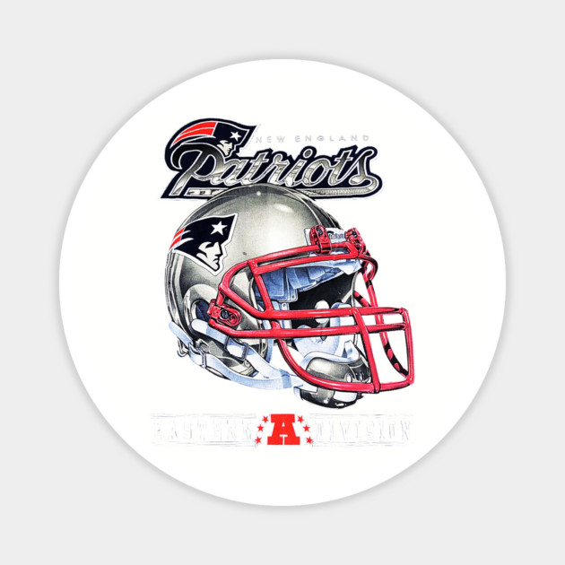New England Patriots - Football Helmet Magnet by nicklower
