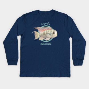 Balzani Cichlid Kids Long Sleeve T-Shirt