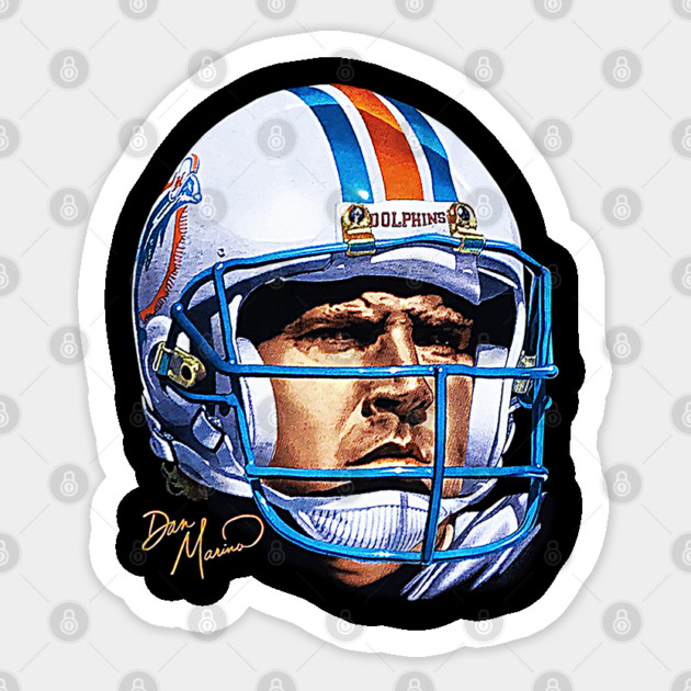 90s Football Dan Marino - Dolphins - Classic Sticker by nicklower