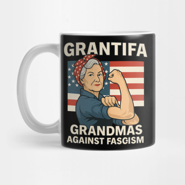 Grantifa Grandmas Against Fascism Flag Resist No Kings 50501 by ArtistTee ⭐⭐⭐⭐⭐