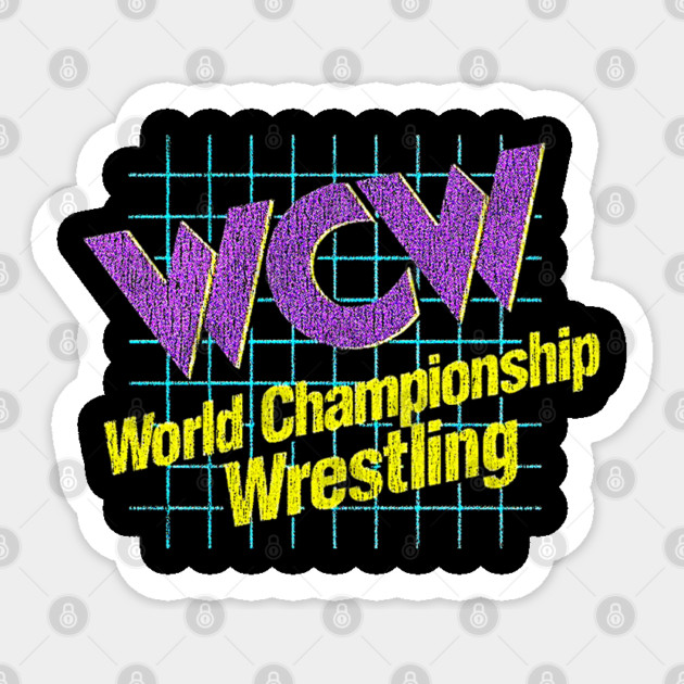 WCW Wrestling - World Championship Wrestling Sticker by nicklower