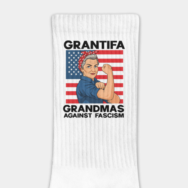 Grantifa-Grandmas-Against-Fascism-Flag-Resist-No-Kings-50501 by ArtistTee ⭐⭐⭐⭐⭐