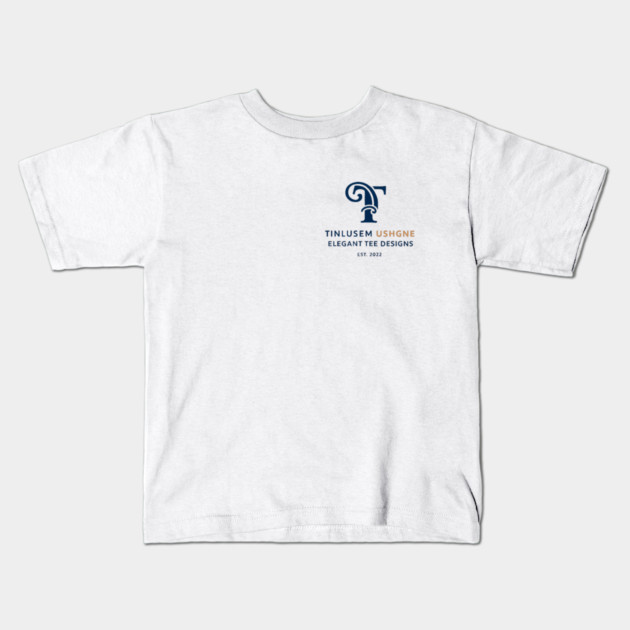 TINLUSEM USHGNE: The Cipher of Elegance Kids T-Shirt by Lamar 's Store