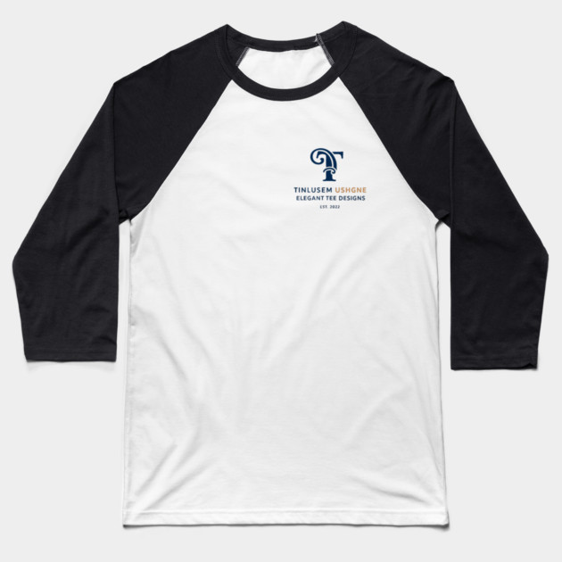 TINLUSEM USHGNE: The Cipher of Elegance Baseball T-Shirt by Lamar 's Store