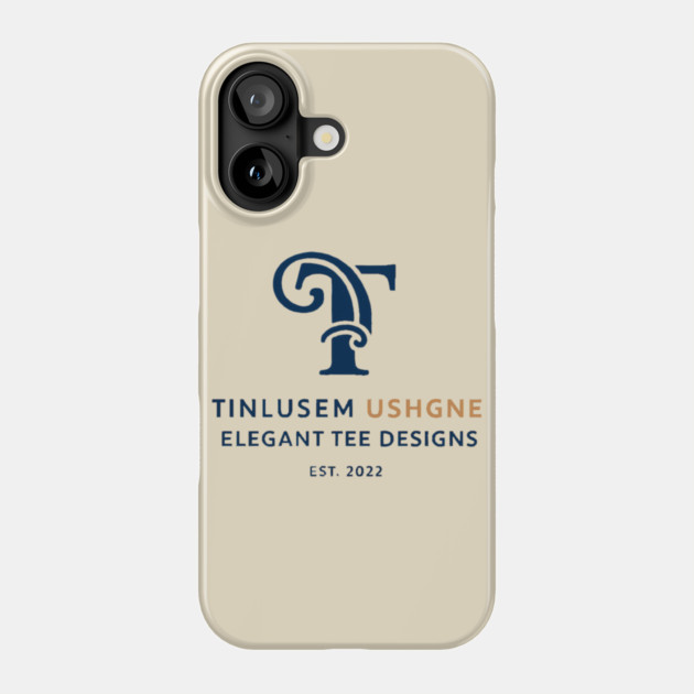 TINLUSEM USHGNE: The Cipher of Elegance Phone Case by Lamar 's Store