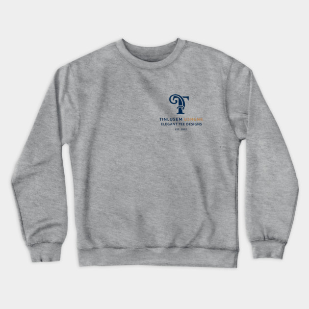 TINLUSEM USHGNE: The Cipher of Elegance Crewneck Sweatshirt by Lamar 's Store