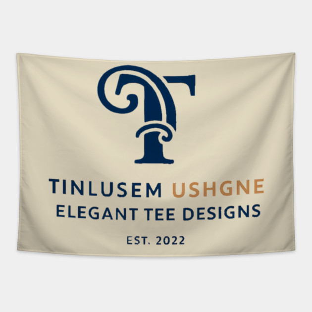 TINLUSEM USHGNE: The Cipher of Elegance Tapestry by Lamar 's Store