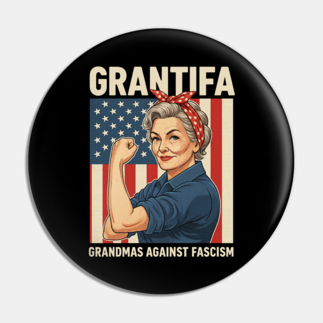 Grantifa-Grandmas Pin by ArtistTee ⭐⭐⭐⭐⭐