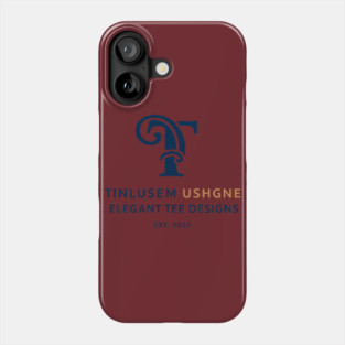 TINLUSEM USHGNE: The Cipher of Elegance Phone Case