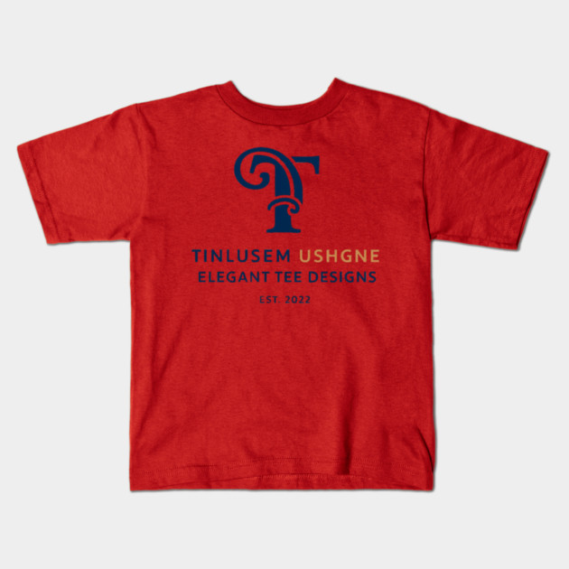 TINLUSEM USHGNE: The Cipher of Elegance Kids T-Shirt by Lamar 's Store