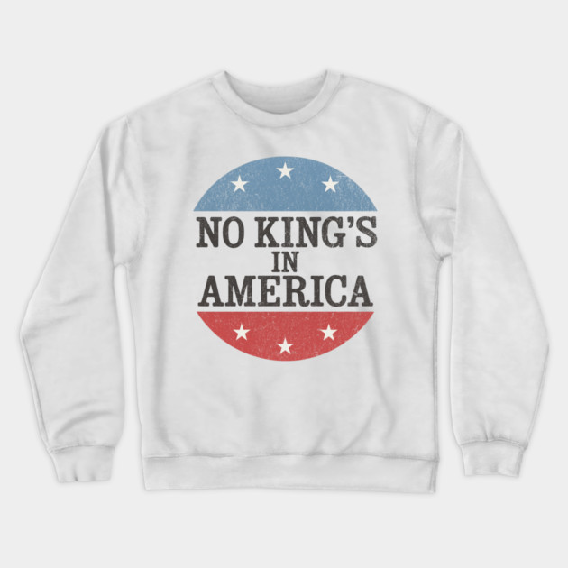 No-Kings Crewneck Sweatshirt by ArtistTee ⭐⭐⭐⭐⭐