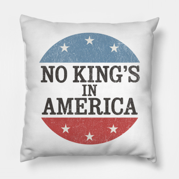 No-Kings Pillow by ArtistTee ⭐⭐⭐⭐⭐